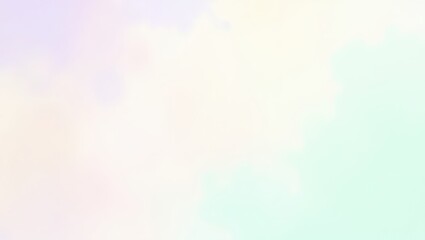 Delicate pastel color blend.