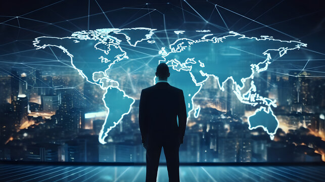 global business concept - Powered by Adobe