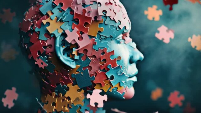 A creative and colorful metaphor for the complexity of human thought and cognitive processes.