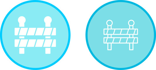 Roadblock Vector Icon