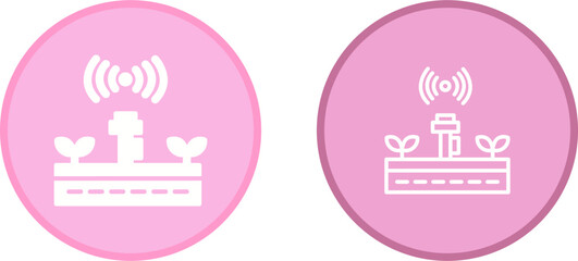 Smart Farm Vector Icon