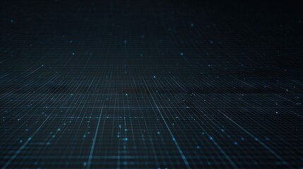 Minimal tech background, thin blue grid lines on dark gray base, subtle glowing dots at grid intersections, no 3D elements, clean edges, suitable for app UI, tech material