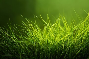 Obraz premium Verdant grass backdrop