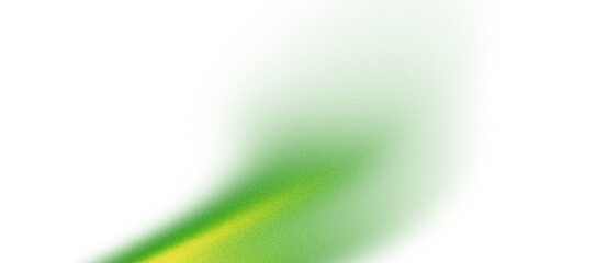 Transparent grainy green golden gradient background noise texture effect