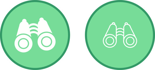 Binoculars Vector Icon