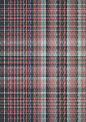 Subtle Pink and Gray Plaid Fabric Texture Seamless Pattern