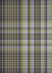 Subtle Olive and Charcoal Plaid Fabric Texture Seamless Pattern