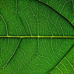 Obraz premium Close-up of leaf veins