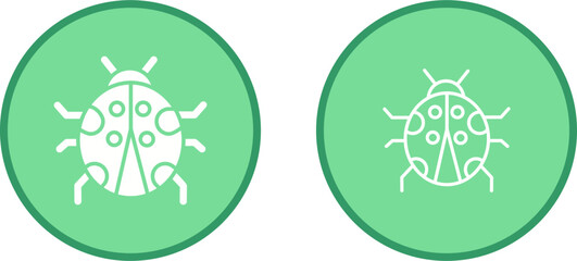 Ladybug Vector Icon
