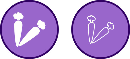 Carrot Vector Icon