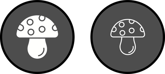 Mushroom Vector Icon