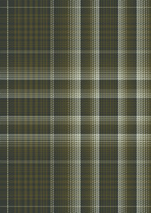 Subtle Olive Green and Beige Plaid Pattern Seamless Texture