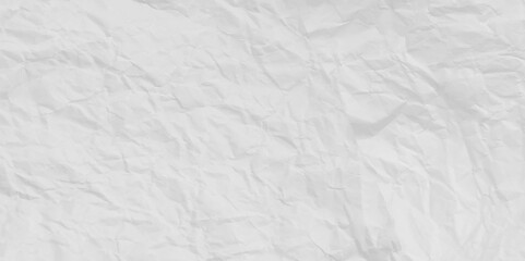 White crumpled paper for background. Vector illustration.