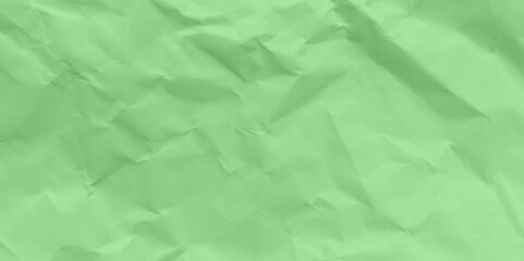 Green paper crease texture for background.