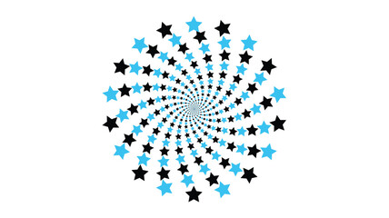 Rainbow Flower Isolated on White Background. Hand Painted Watercolor Color Wheel, Rainbow Flower Isolated