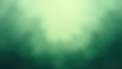 Obraz premium Soft, muted tones of green and pale yellow create a hazy backdrop.