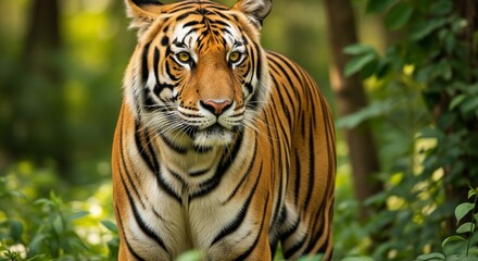 Fototapeta premium tiger in the zoo