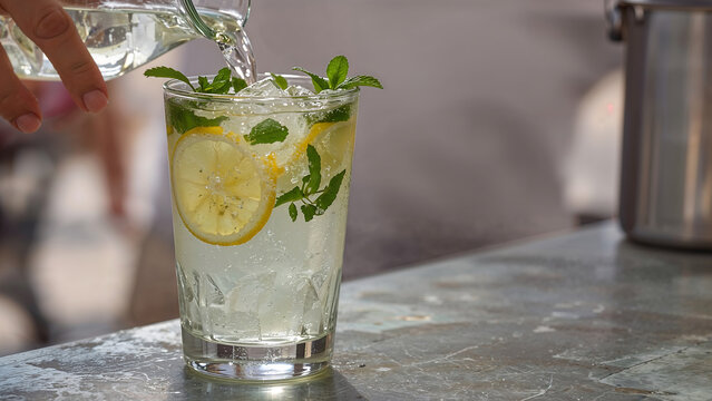 Refreshing Drinks Photography with Lassi Nimbu Pani and Colorful Sharbat