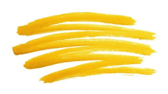 Yellow brush strokes evoke the zest of Midsummer festival, embodying creative renewal and sunny, abstract wonder