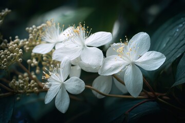 Obraz premium White blooms are exquisite