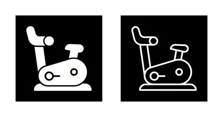 Exercise Bike Vector Icon