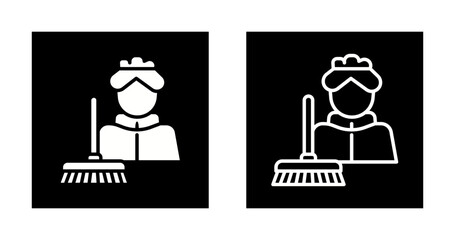 Maid Service Vector Icon