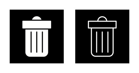 Trash Can Vector Icon