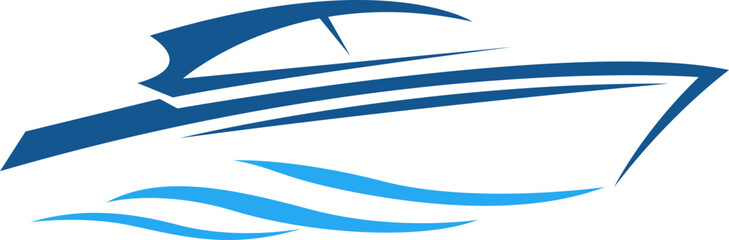 Fototapeta premium Boat Rental Logo