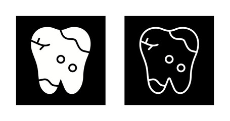 Dental Caries Vector Icon