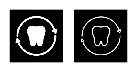 Dental Restoration Vector Icon