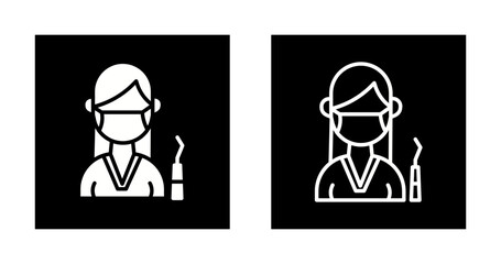 Dental Assistant Vector Icon