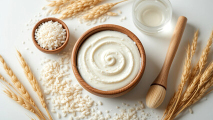 Natural Rice Skincare Ingredients. DIY Rice Face Mask for Glowing Skin. The Beauty Benefits of Rice Water. Homemade Rice Beauty Treatments. Organic Skincare with Rice