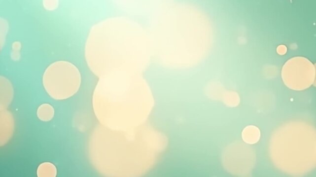 mint peach bokeh background, pastel bokeh loop, 4K seamless bokeh animation, soft light particles video, flickering bokeh dots, high resolution bokeh loop, elegant background animation, minimalist 