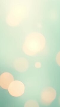 mint peach bokeh background, pastel bokeh loop, soft color bokeh animation, seamless flickering bokeh, dreamy bokeh dots video, peach green bokeh 4K, ultra HD soft bokeh, relaxing bokeh lights, ambien