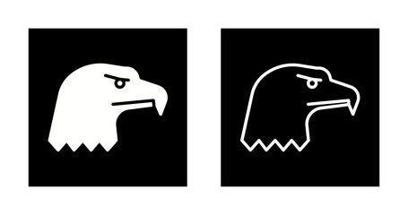 Bald Eagle Vector Icon