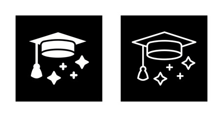 Graduation Cap Vector Icon
