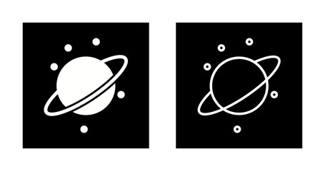 Planetary Rings Vector Icon © Muhammad