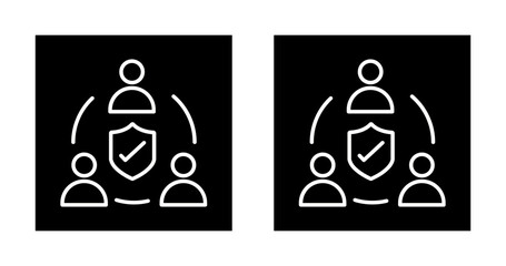Cybersecurity Team Vector Icon