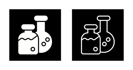 Obraz premium Potion Bottle Vector Icon