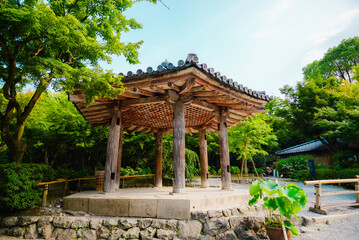 Byodoin Hououdou at Uji in Kyoto, Japan