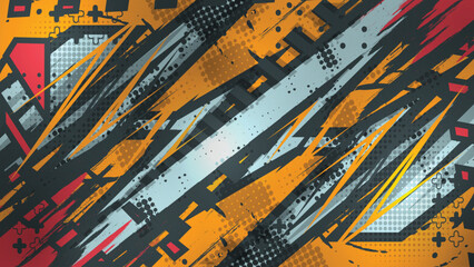Urban Flash Abstract Vector Background