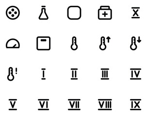Simple and Clear Expanded Line_Random UI Icon Version 5