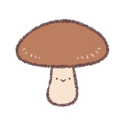 シイタケ-顔付き