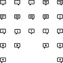 Simple and Clear Expanded Line_Random UI Icon Version 11