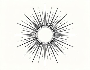 Ornate sunburst design (1)