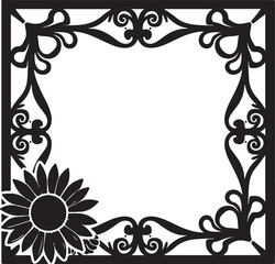 8 Lotus Floral Frame Bundle