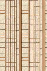 Seamless Pattern Tileable Texture Japanese Shoji Screen Design Soft Light Wooden Frame Rice Paper Ideal for Scrapbooking Game Development Backgrounds Textile Design Crafts
