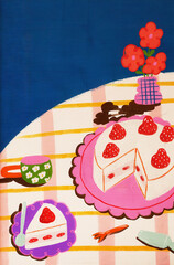 2 Colorful Print Set for Kitchen  Gallery Wall Set  Printable Digital  Eclectic Print Set  Trendy and Fun Gallery Wall Art Set 1