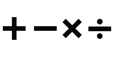 Obraz premium plus and minus icon vector. plus, minus icon line red, green vector design. Round plus and minus icons set with different thicknesses. Vector. eps 10