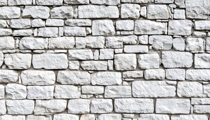 Fototapeta premium White stone wall texture